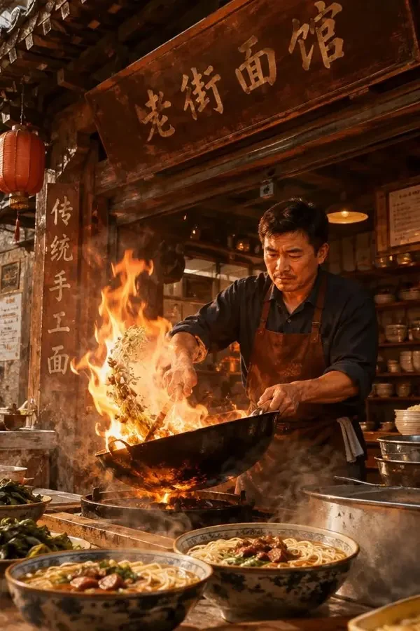 《一碗牛肉面》青柠短剧封面
